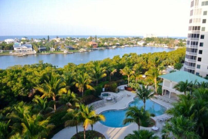 Bay Beach, Florida Condo 5959'da Waterside'da Nihai 2 Yatak Odalı Daire