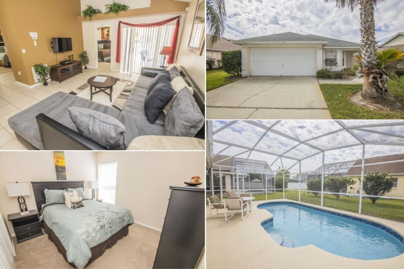 Creekside Vacation'da Özel Havuzlu 5 Yıldızlı Villa, Florida Villa 5973