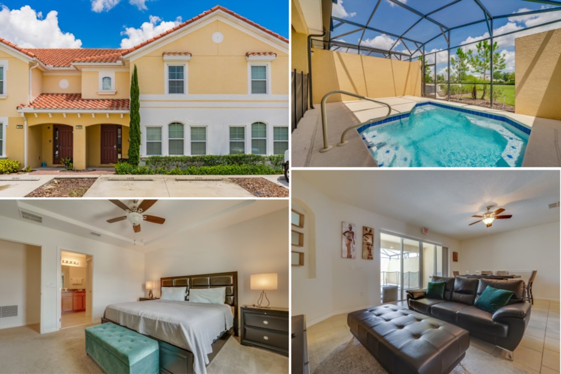 Solterra Resort'ta Exclusive Holiday Townhome, Disney'e birkaç dakika uzaklıkta, Florida Townhome 6083