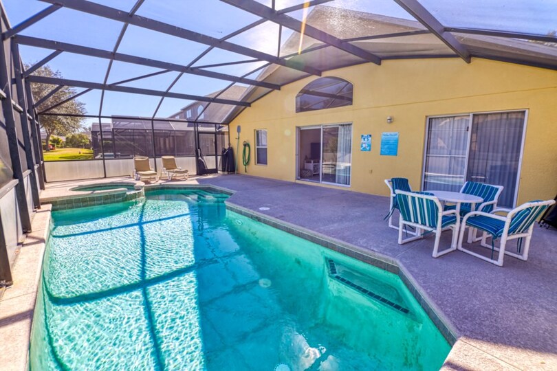 Emerald Island Resort'ta Özel Havuzlu 5 Yıldızlı Villa, Florida Villa 6119