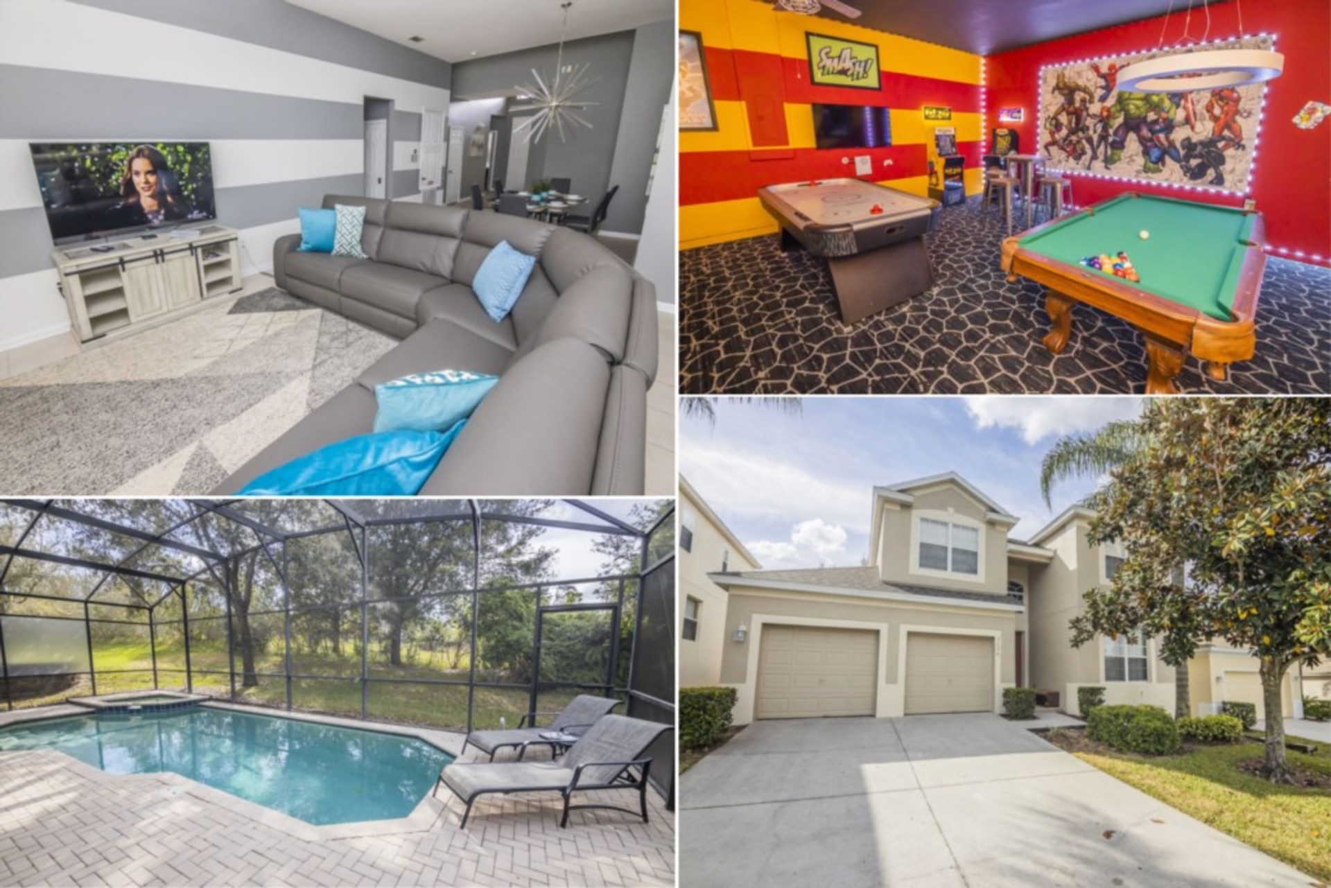 Windsor Hills Resort'ta En İyi 5 Yatak Odalı Villa, Florida Villa 6143