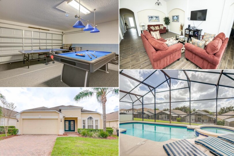 West Haven, Florida'daki Abbey'de Özel Havuzlu 5 Yıldızlı Villa Villa 6159