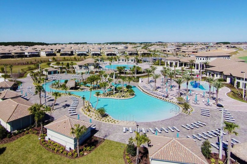 Prestijli Tatil Köylerinde Özel Şehir Evi, Champions Gate Resort, Florida Şehir Evi 4213