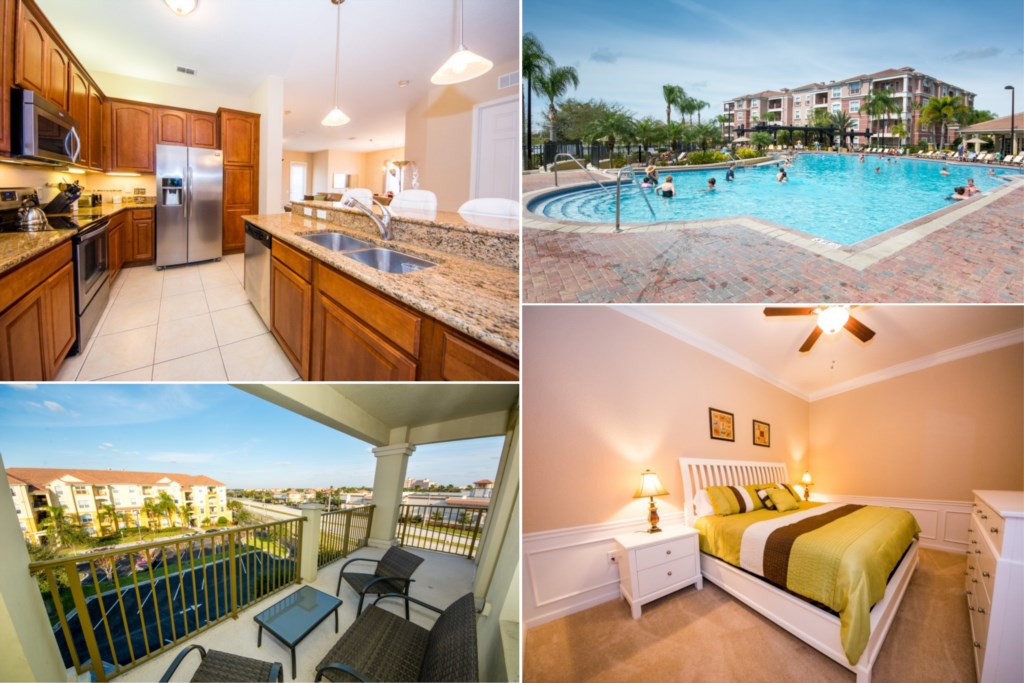 Orange County'de Ultimate 4 Yatak Odalı Daire, Florida Daire 6180