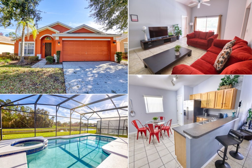Sandy Ridge'de Özel Havuzlu 5 Yıldızlı Villa, Florida Villa 6181