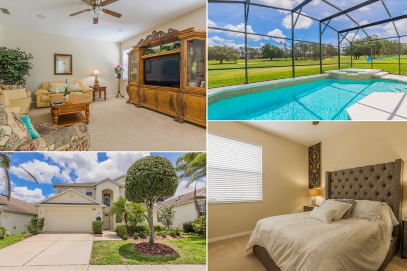 Highlands Reserve Resort'ta Muhteşem Özel Havuzlu Lüks Florida Villası, Florida Villa 6185