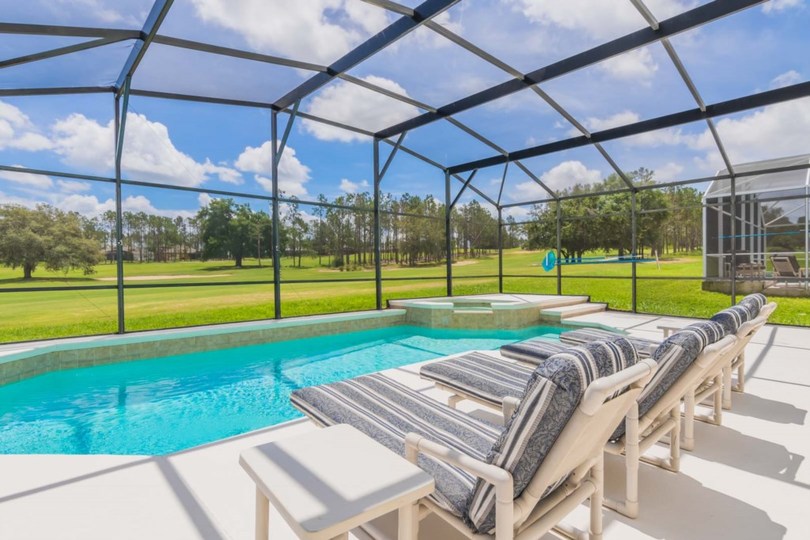Highlands Reserve Resort'ta Muhteşem Özel Havuzlu Lüks Florida Villası, Florida Villa 6185