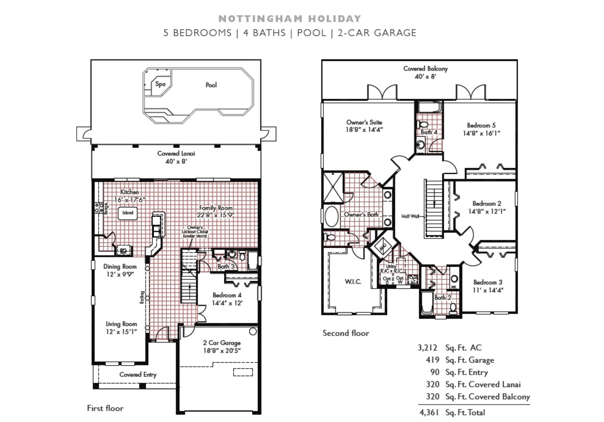 Muhteşem Özel Havuzlu Lüks Florida Villası, Florida Villa 6208