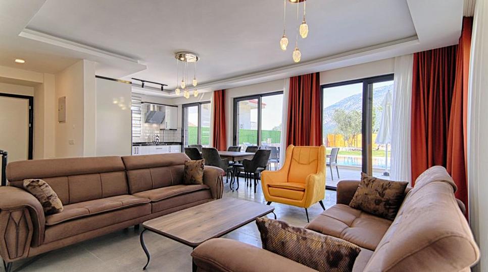 5 Yıldızlı 4 Yatak Odalı Villa, Fethiye Villa 1029