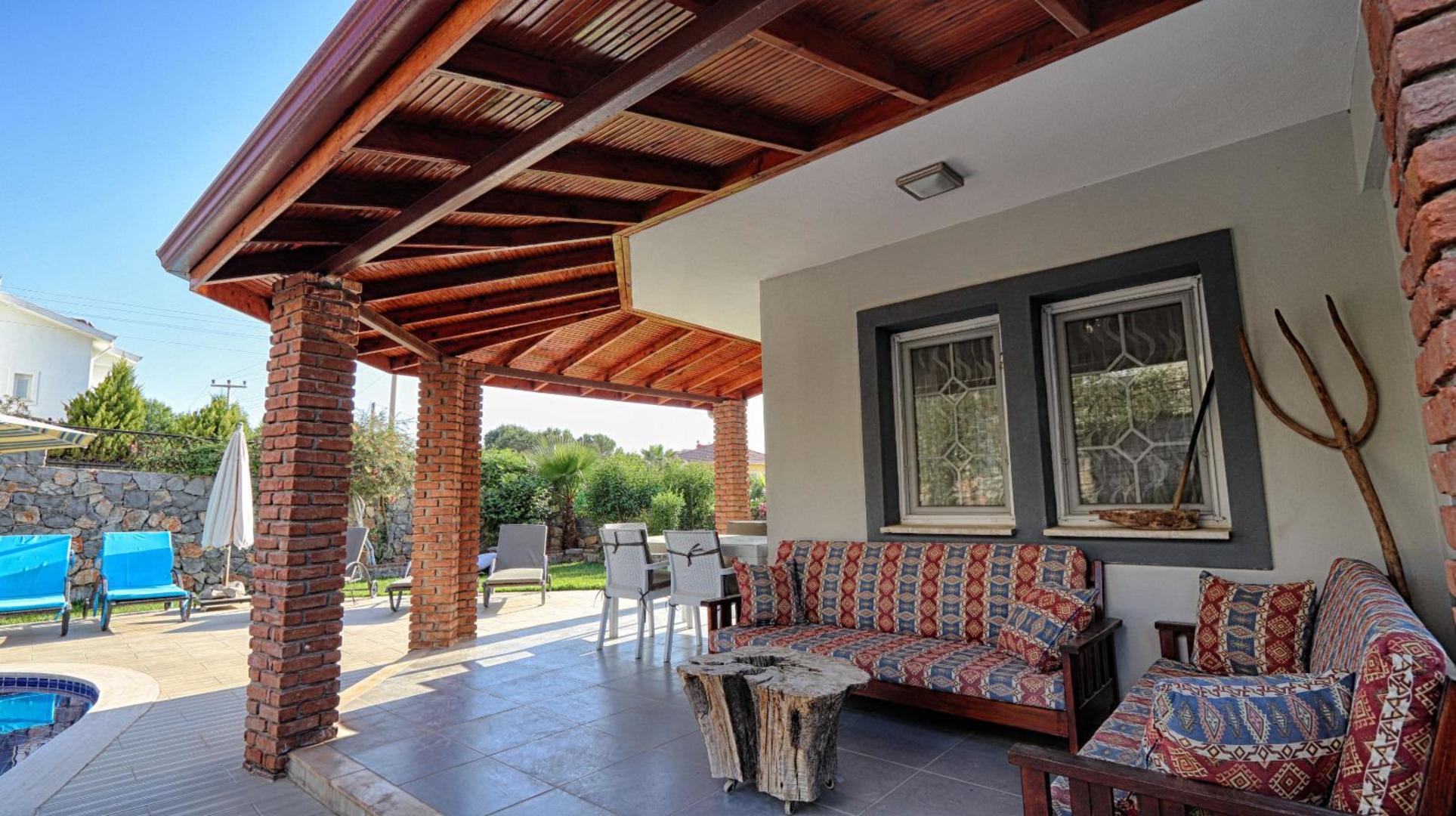 5 Yıldızlı 4 Yatak Odalı Villa, Fethiye Villa 1029