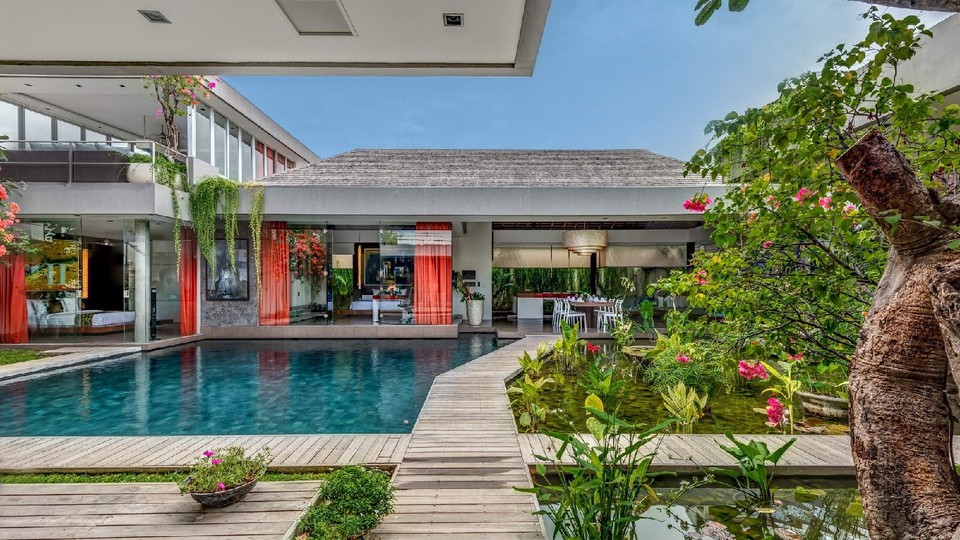Özel Havuzlu ve Güneşli Ortamlı Güzel Villa, Bali Villa 2138