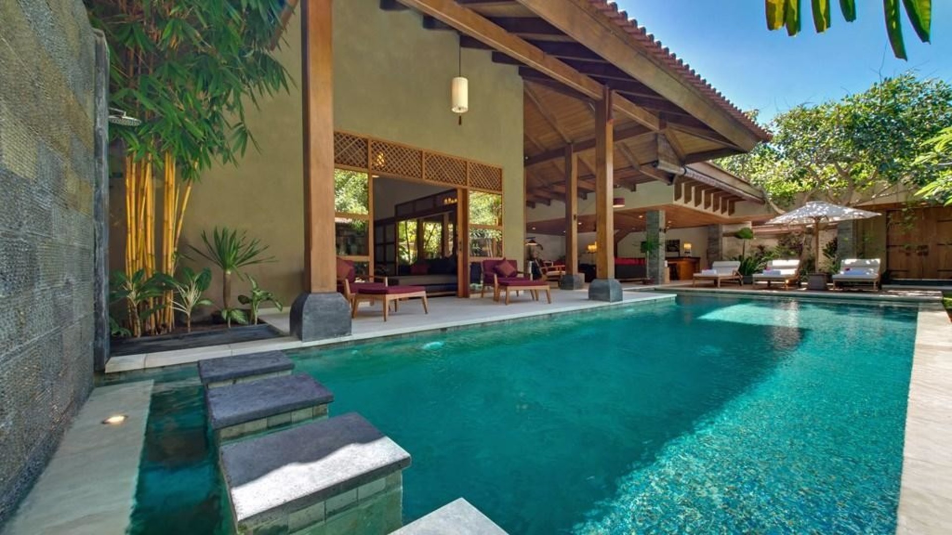 Pırıl pırıl Yüzme Havuzlu Huzurlu Villa, Bali Villa 2139