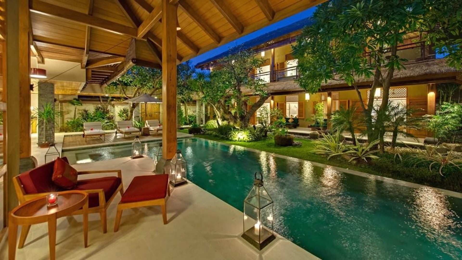 Pırıl pırıl Yüzme Havuzlu Huzurlu Villa, Bali Villa 2139
