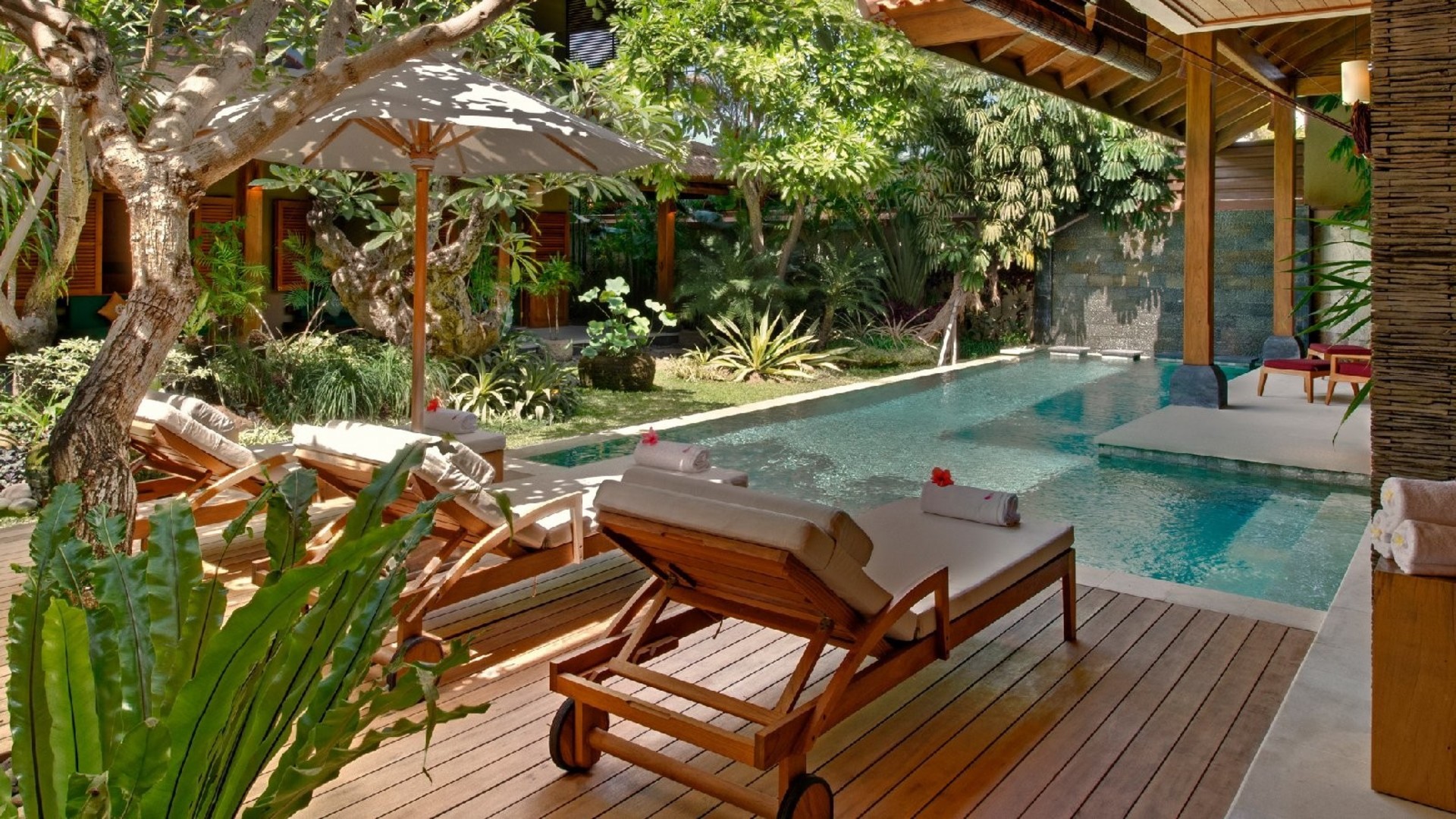 Pırıl pırıl Yüzme Havuzlu Huzurlu Villa, Bali Villa 2139