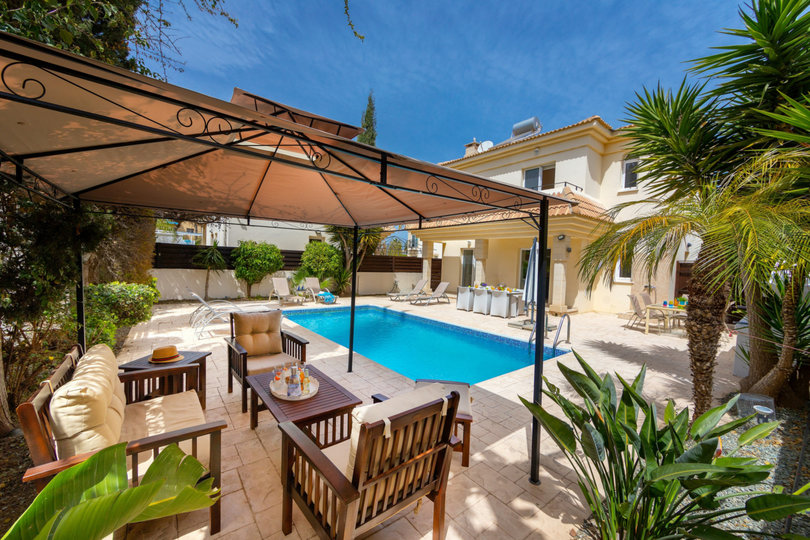 Mağusa'ya ve Güzel plajlarına birkaç dakika mesafedeki Güzel Tatil Villanız, Gazimağusa Villa 1027, Protaras, Cyprus
