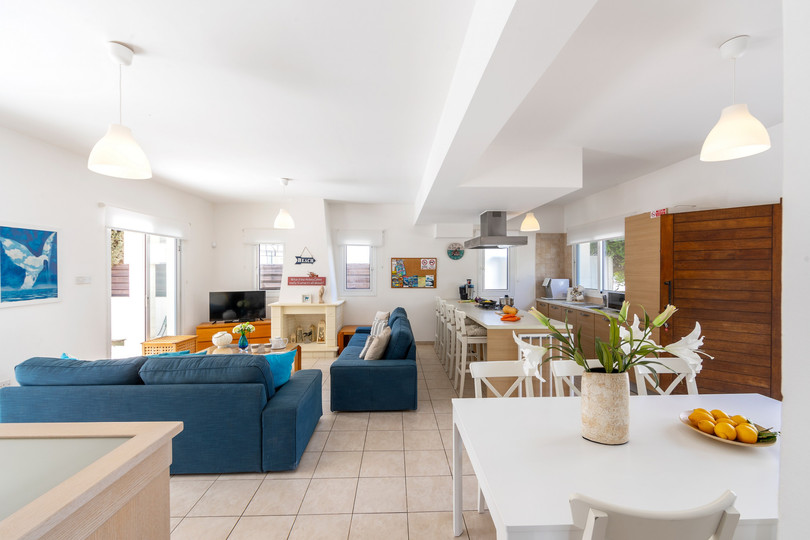 Mağusa'ya ve Güzel plajlarına birkaç dakika mesafedeki Güzel Tatil Villanız, Gazimağusa Villa 1027