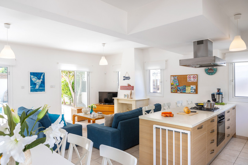 Mağusa'ya ve Güzel plajlarına birkaç dakika mesafedeki Güzel Tatil Villanız, Gazimağusa Villa 1027