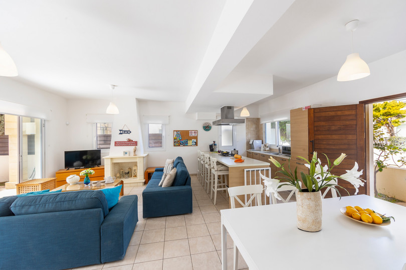 Mağusa'ya ve Güzel plajlarına birkaç dakika mesafedeki Güzel Tatil Villanız, Gazimağusa Villa 1027