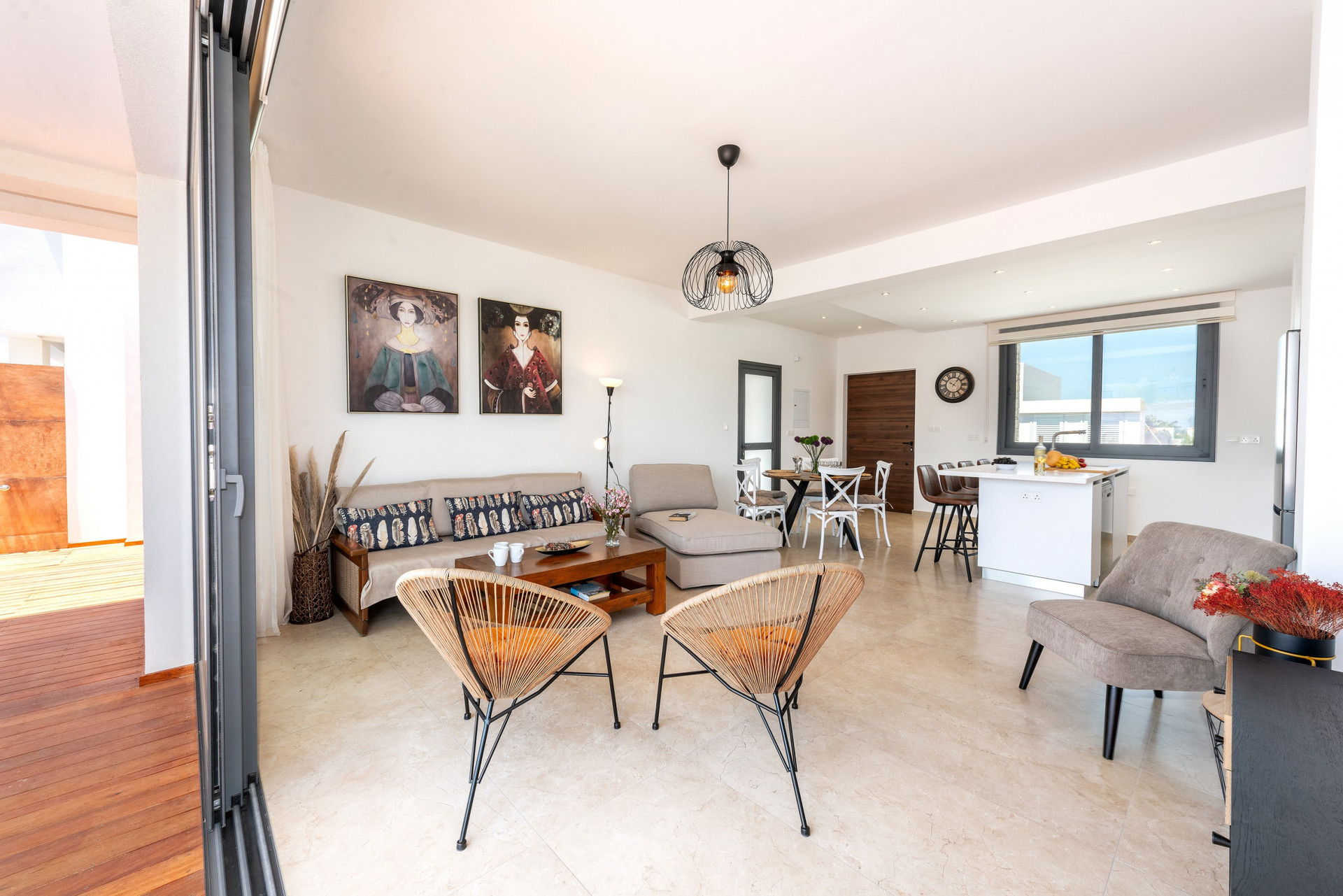 Gazimağusa ve Güzel plajlarına birkaç dakika mesafedeki Güzel Tatil Villanız, Gazimağusa Villa 1037