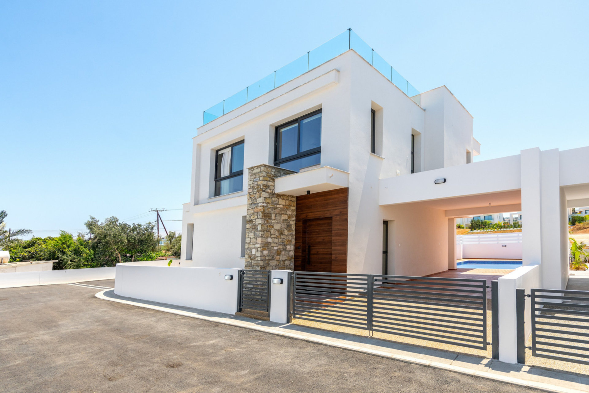 Gazimağusa ve Güzel plajlarına birkaç dakika mesafedeki Güzel Tatil Villanız, Gazimağusa Villa 1037