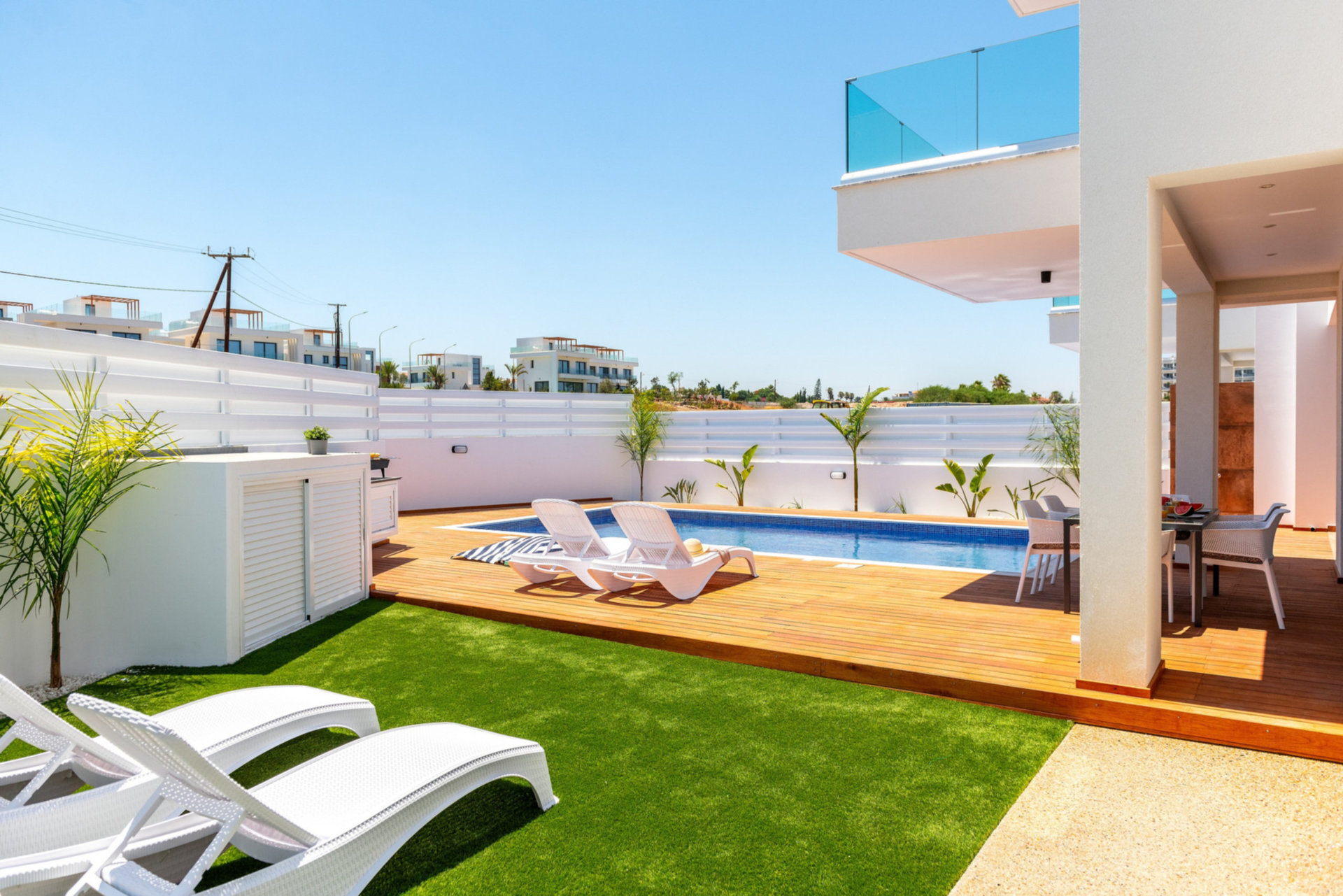 Gazimağusa ve Güzel plajlarına birkaç dakika mesafedeki Güzel Tatil Villanız, Gazimağusa Villa 1037
