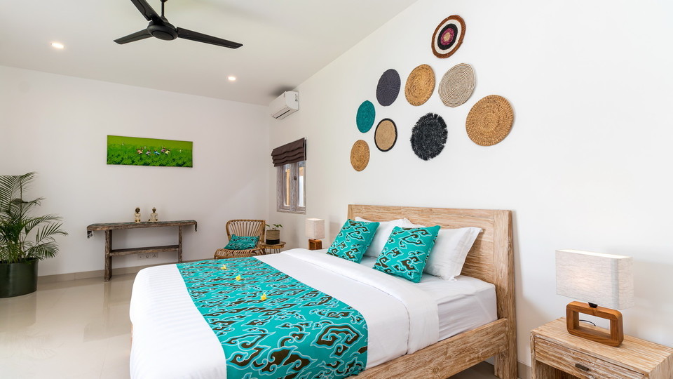 Bali'de Havuzlu ve Balkonlu Şirin 7 Yatak Odalı Villa, Bali villa 2206