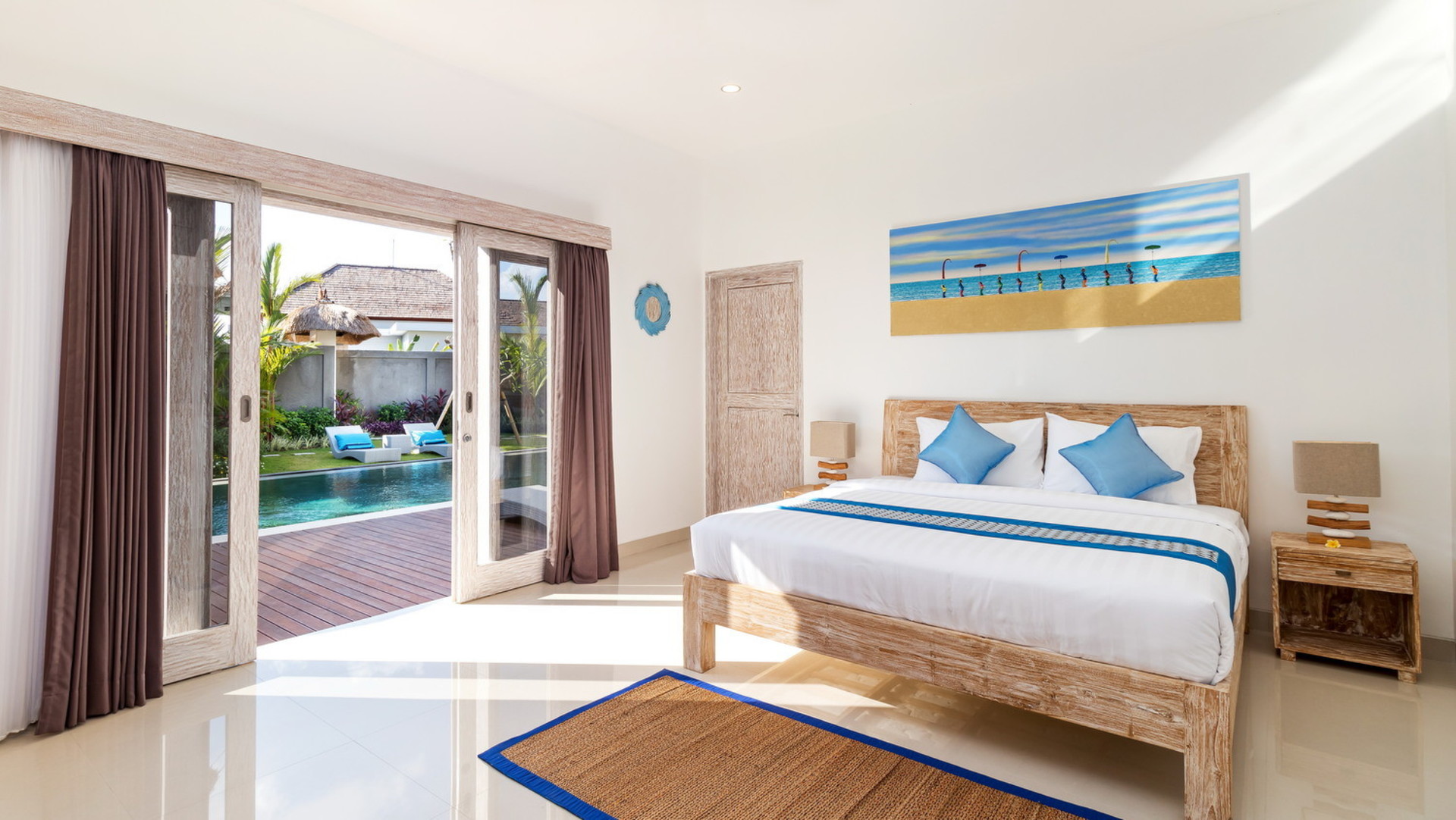 Bali'de Havuzlu ve Balkonlu Şirin 7 Yatak Odalı Villa, Bali villa 2206