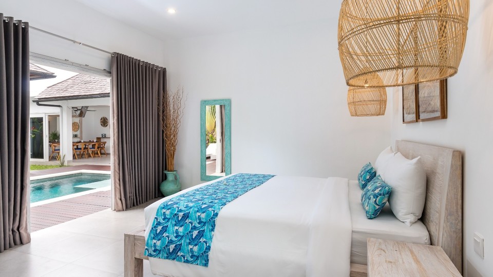 Bali'de Havuzlu ve Balkonlu Şirin 7 Yatak Odalı Villa, Bali villa 2206