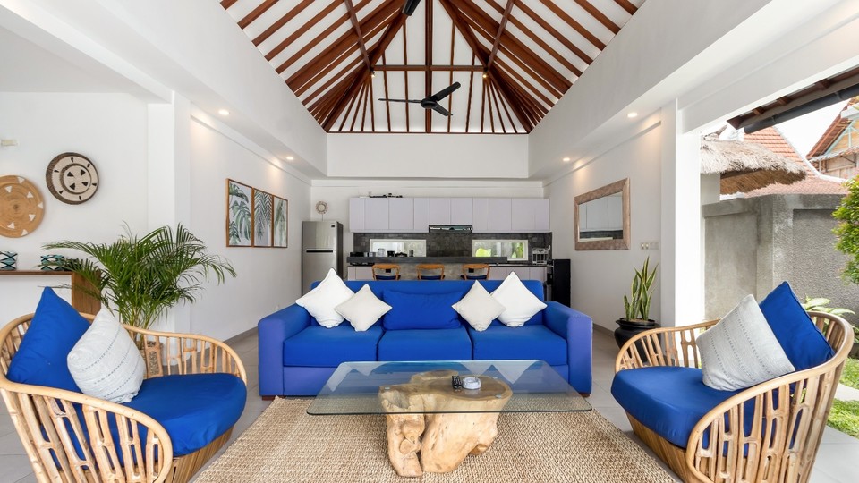Bali'de Havuzlu ve Balkonlu Şirin 7 Yatak Odalı Villa, Bali villa 2206