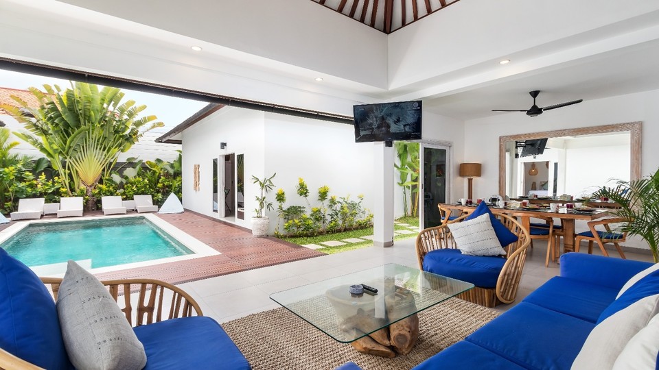 Bali'de Havuzlu ve Balkonlu Şirin 7 Yatak Odalı Villa, Bali villa 2206