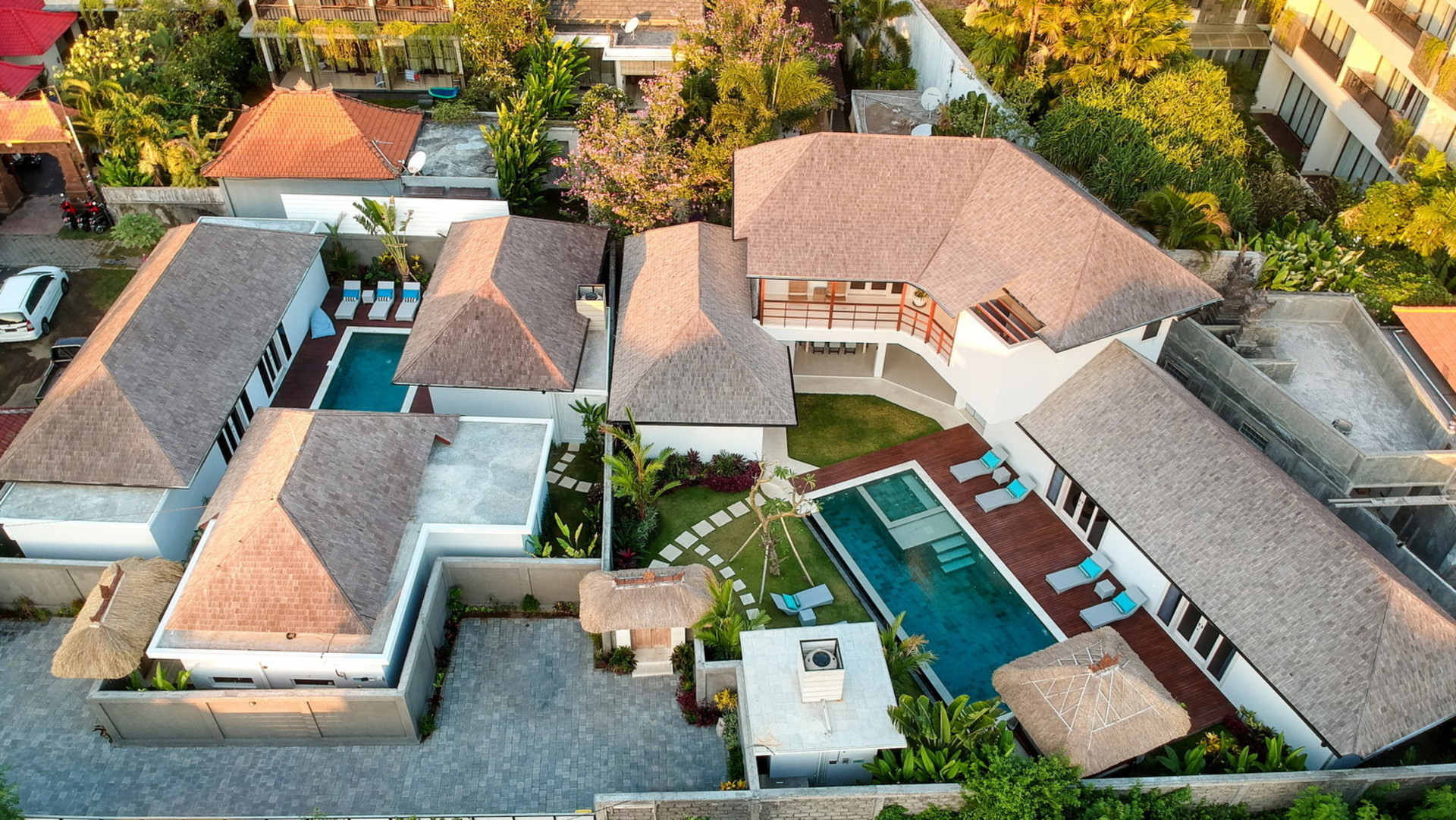 Bali'de Havuzlu ve Balkonlu Şirin 7 Yatak Odalı Villa, Bali villa 2206