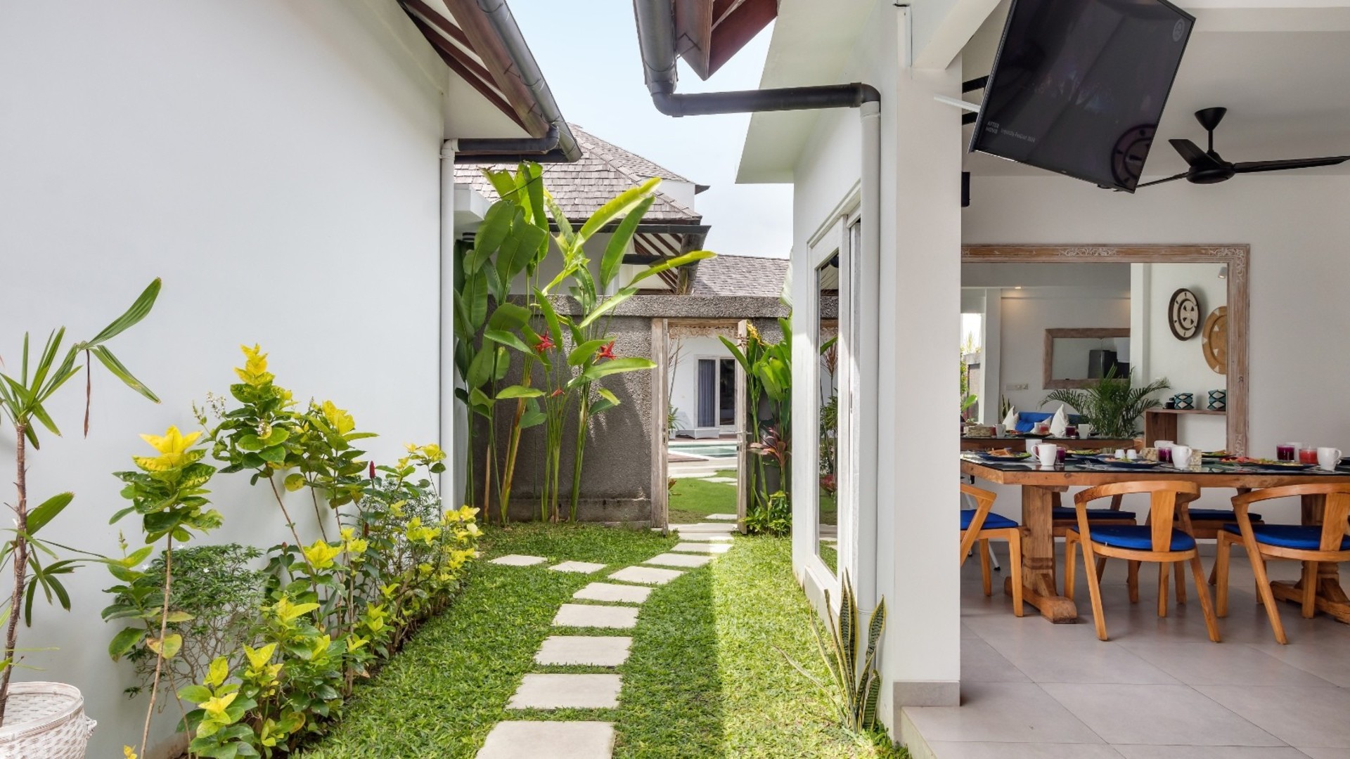 Bali'de Havuzlu ve Balkonlu Şirin 7 Yatak Odalı Villa, Bali villa 2206