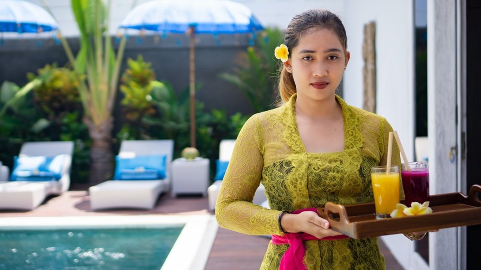 Bali'de Havuzlu ve Balkonlu Şirin 7 Yatak Odalı Villa, Bali villa 2206