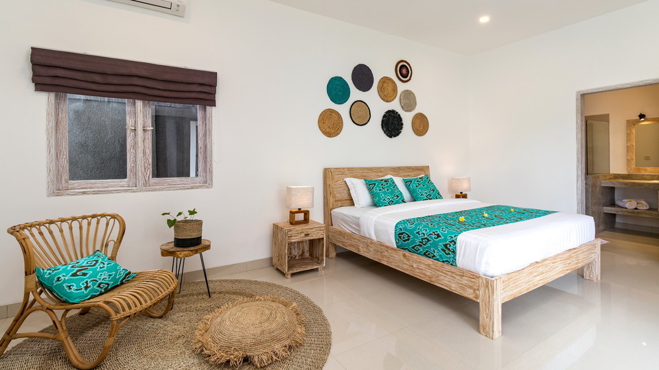 Bali'de Havuzlu ve Balkonlu Şirin 7 Yatak Odalı Villa, Bali villa 2206