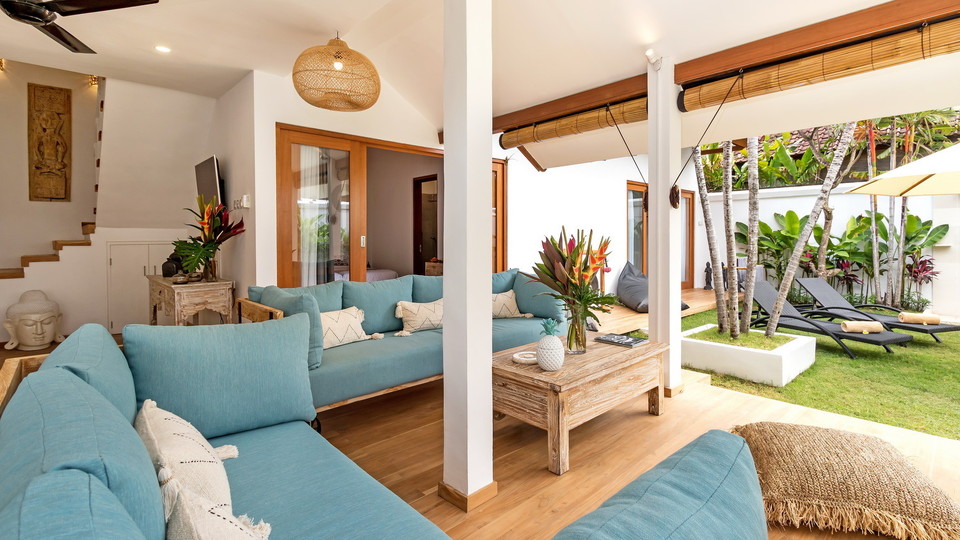Bali'de Bahçeli ve Havuzlu Geniş 3BR Villa, Bali Villa 2208