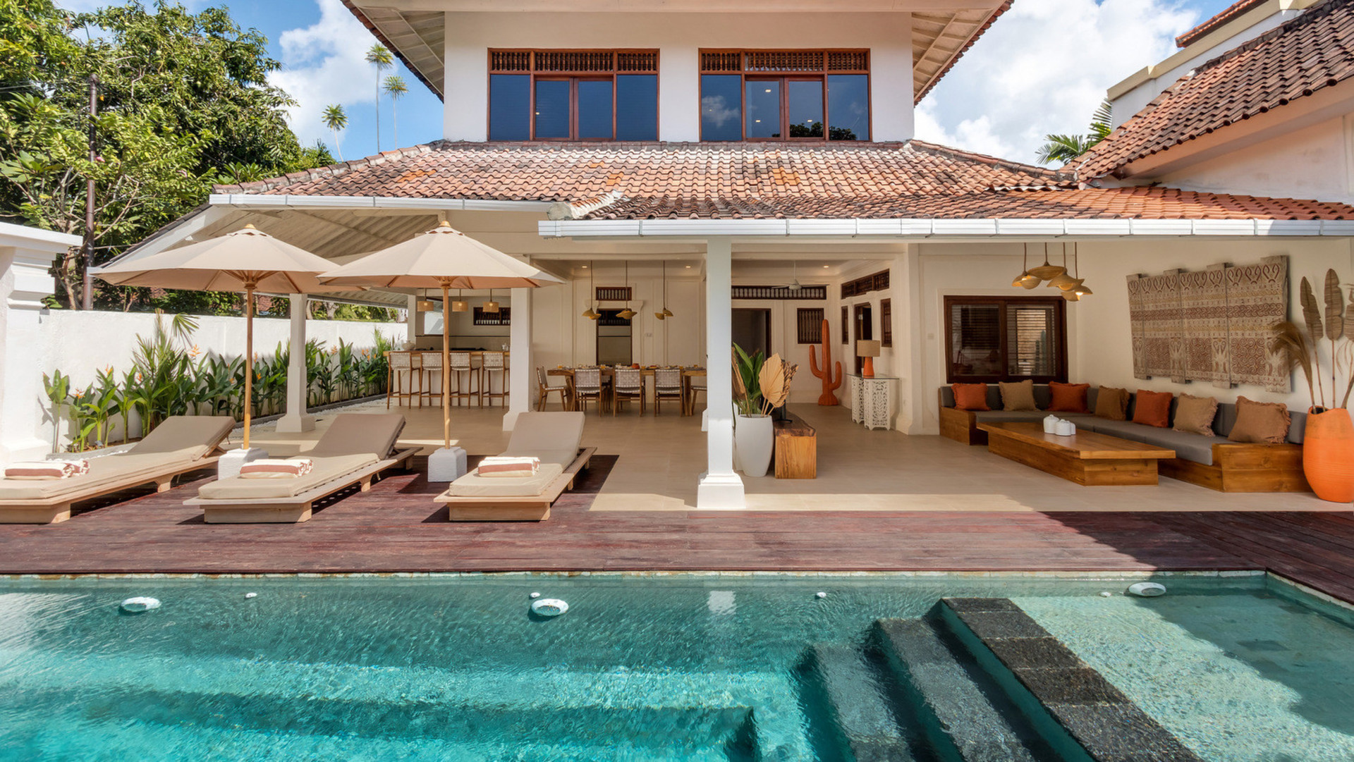 Havuzlu Harika 4BR Villa, Bali Villa 2212