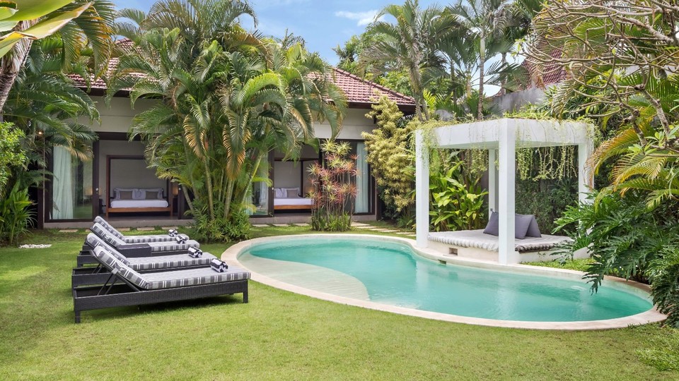Rahat 2BR Villa W/Muhteşem Havuz Alanı, Bali Villa 2216
