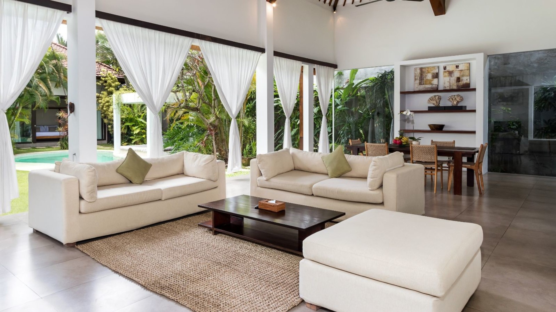 Rahat 2BR Villa W/Muhteşem Havuz Alanı, Bali Villa 2216