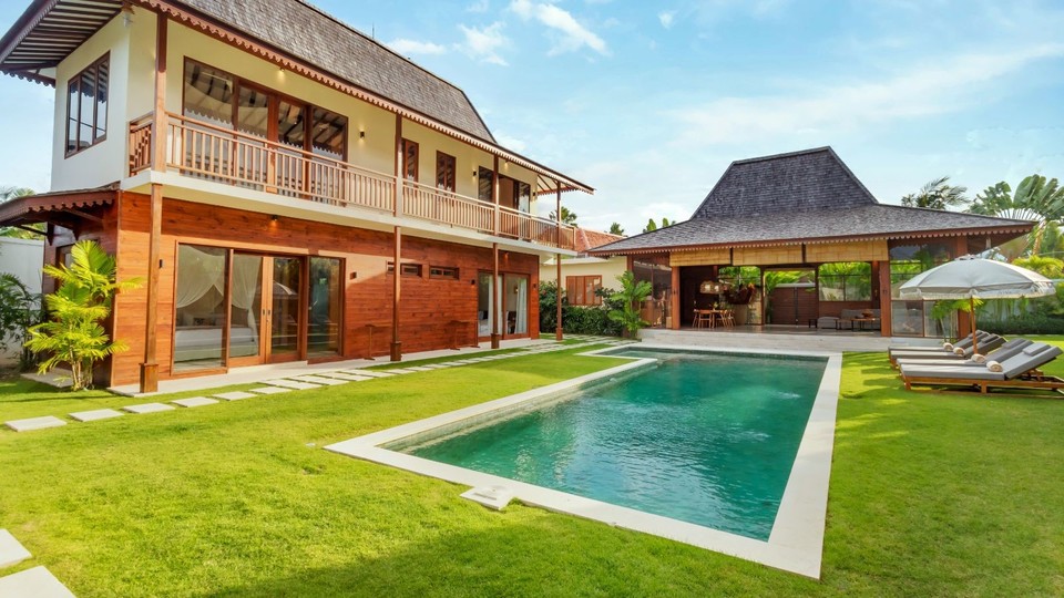 Havuzlu Muhteşem 4BR Villa, Bali Villa 2217