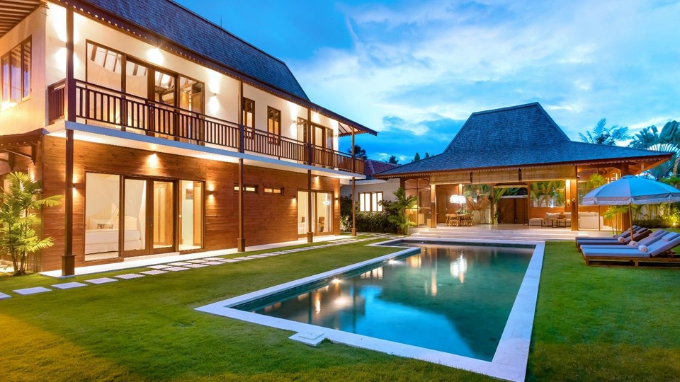 Havuzlu Muhteşem 4BR Villa, Bali Villa 2217