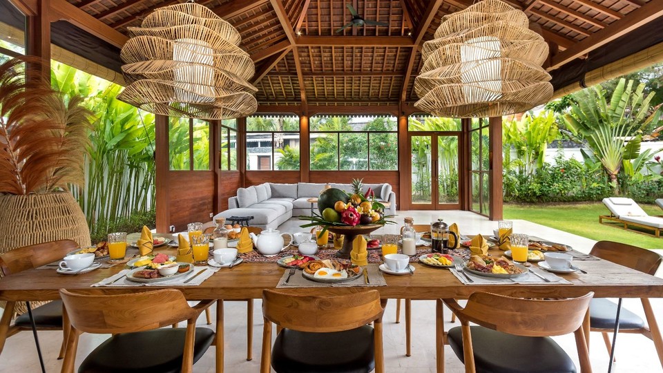 Havuzlu Muhteşem 4BR Villa, Bali Villa 2217
