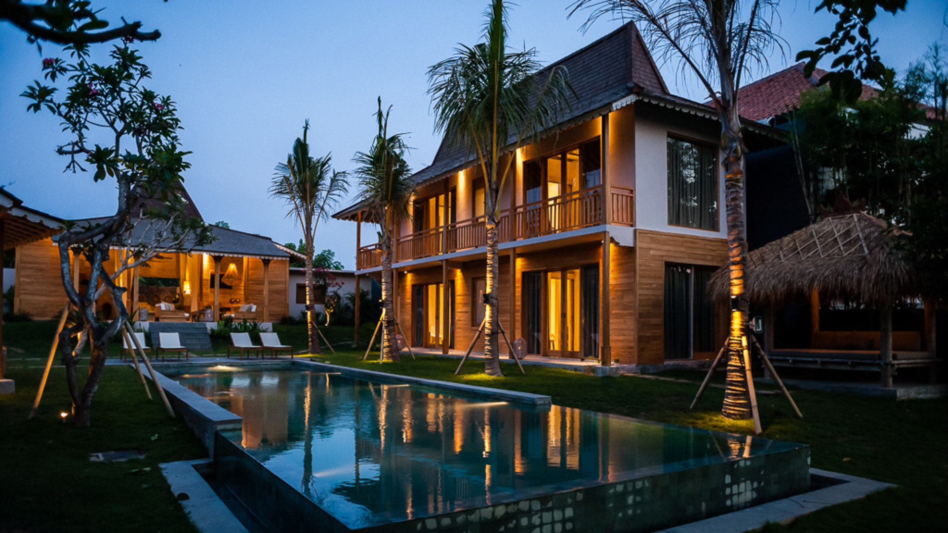 Havuzlu, 9 yatak odalı muhteşem villa, Bali Villa Bali Villa 2218