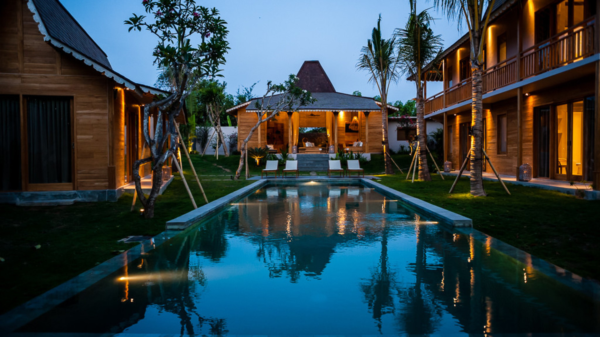 Havuzlu, 9 yatak odalı muhteşem villa, Bali Villa Bali Villa 2218