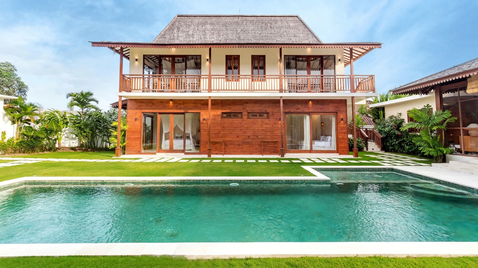 Havuzlu, 9 yatak odalı muhteşem villa, Bali Villa Bali Villa 2218