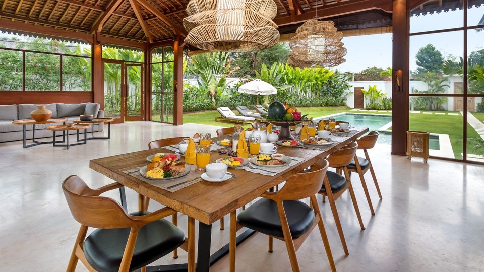 Havuzlu, 9 yatak odalı muhteşem villa, Bali Villa Bali Villa 2218
