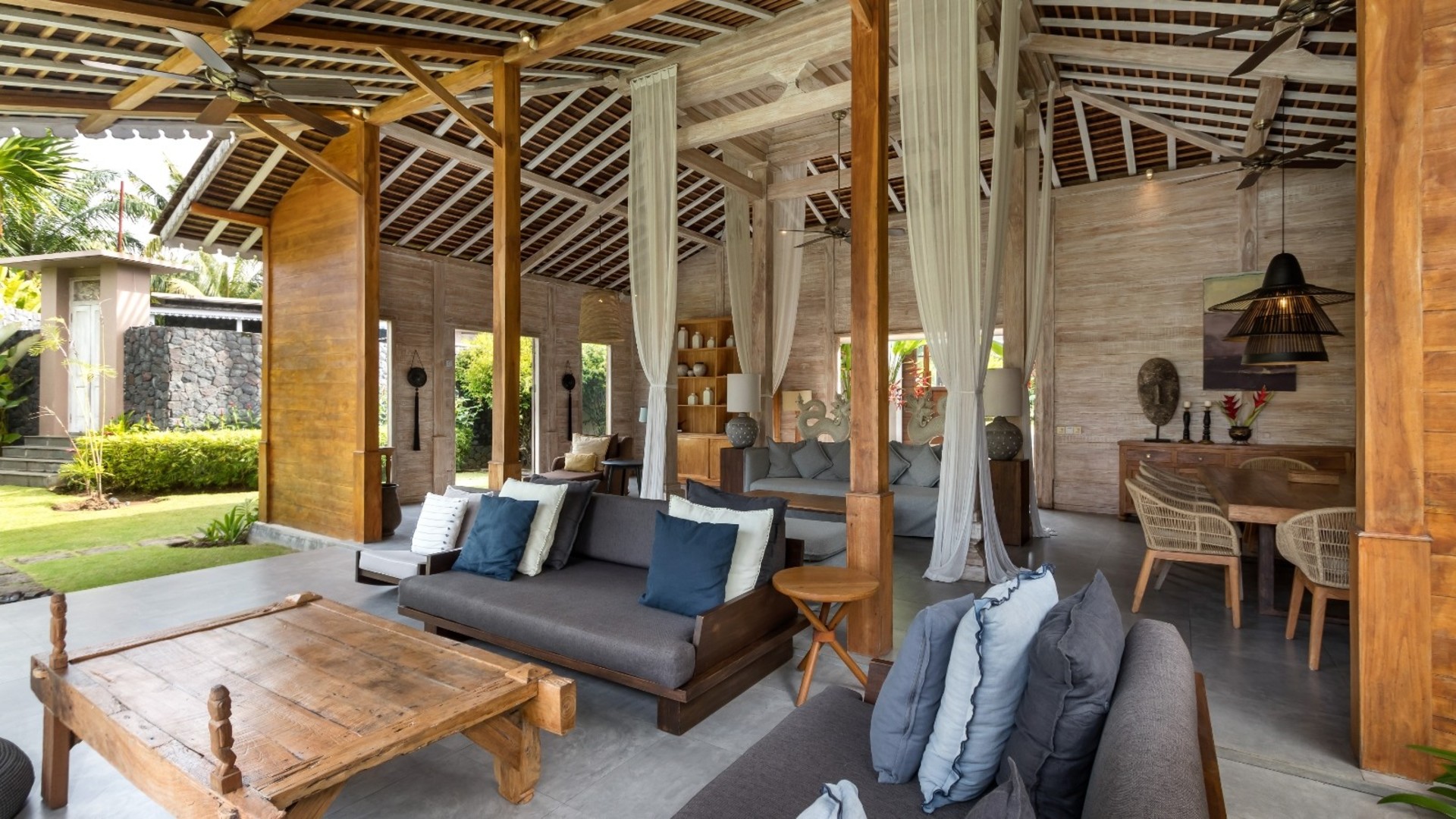Havuzlu, 9 yatak odalı muhteşem villa, Bali Villa Bali Villa 2218