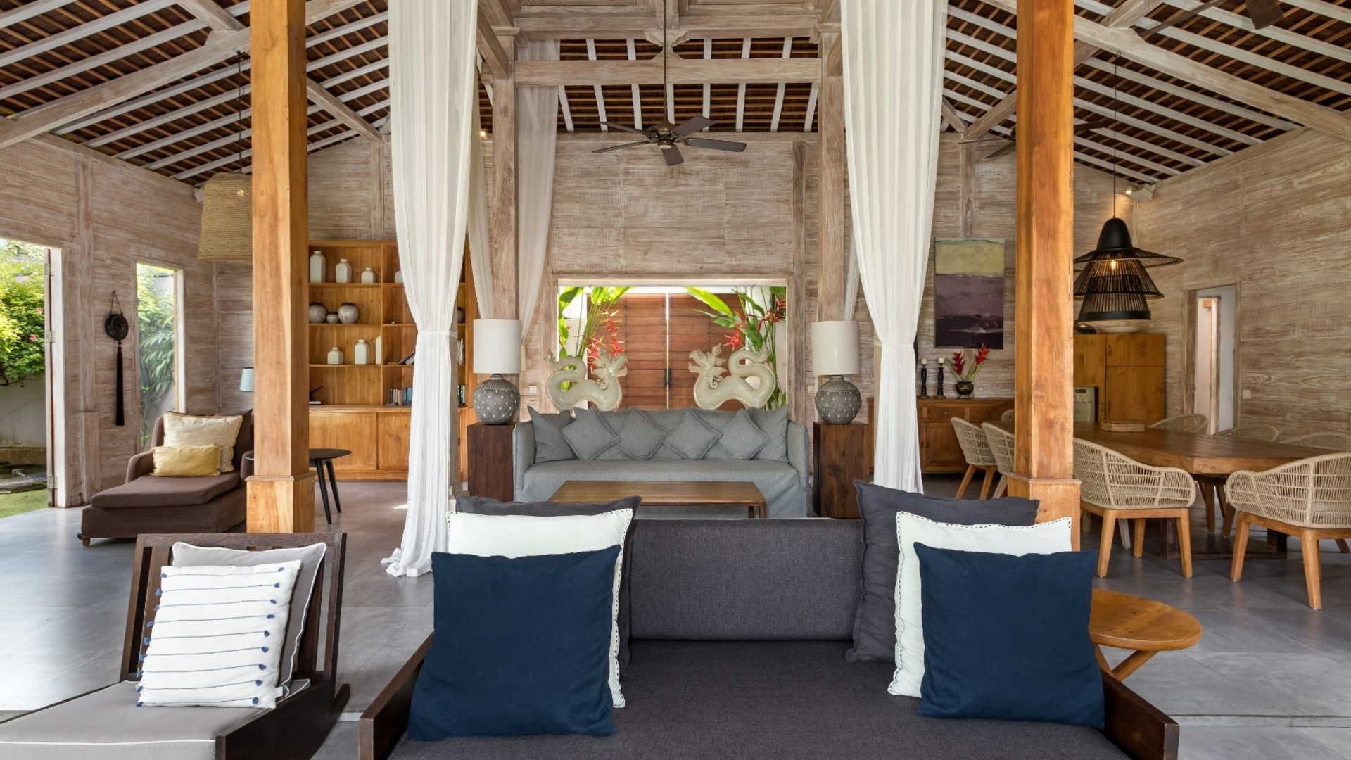 Havuzlu, 9 yatak odalı muhteşem villa, Bali Villa Bali Villa 2218