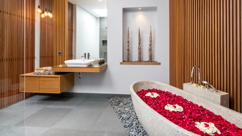 Neşeli 4BR Villa, Havuzlu ve Balkonlu, Bali Villa 2219