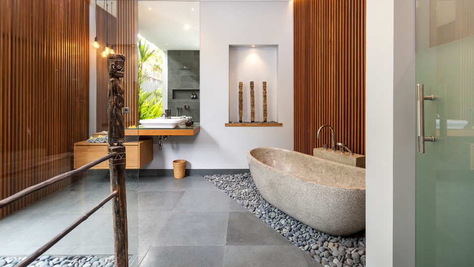 Neşeli 4BR Villa, Havuzlu ve Balkonlu, Bali Villa 2219