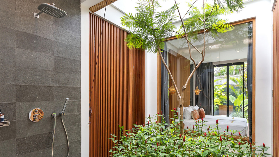Neşeli 4BR Villa, Havuzlu ve Balkonlu, Bali Villa 2219